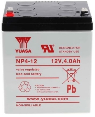 Imagem de Bateria Yuasa NP4-12 chumbo-ácido 12V 4 Amp