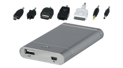 Imagem de Bateria portátil 3400mAH Li-Ion Universal com saída USB