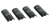 Imagem de Estação de carga por indução para quatro baterias Wii DSi e DSiXL preto
