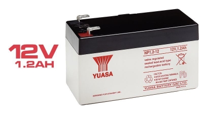 Imagem de Bateria Yuasa NP1.2-12S chumbo ácido 12V 1.2Ah