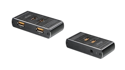 Imagem de Carregador USB Smart Charge 4 portas 3.5A Máx. aluminio preto