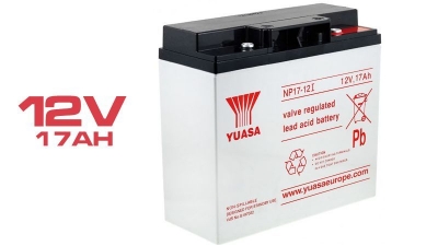 Imagem de Bateria Yuasa NP17-12I chumbo ácido 12V 17Ah
