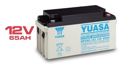 Imagem de Bateria Yuasa NPC65-12I chumbo-ácido 12V 65Ah