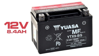 Imagem de Bateria Yuasa Moto YU-YTX9-BS 12V 8Ah