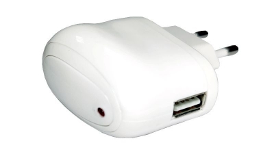 Picture of Carregador 220V Universal USB branco