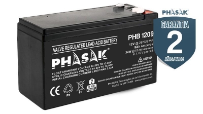 Picture of Bateria Phasak 12V 9Ah