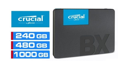 Imagem de Disco duro SSD Crucial BX500 2.5" 500MBs - Capacidade: 240 GB