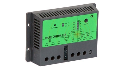 Picture of Controlador de carga/descarga nocturna por energia solar 24V 10/20A - Amperagem: 10 A