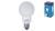 Imagem de Lâmpada baixo consumo tipo globo E27 6Kh luz fria - Consumo/Iluminação/Cor da luz: 5W / 200 lúmen / branco
