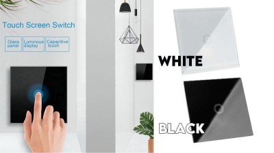 Imagem de Interruptor Touch para acionamento de luz - Cor: Branco