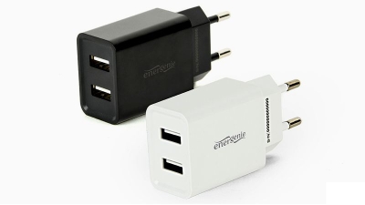 Picture of Carregador universal 2x USB 2.1A Máx. - Cor: Preto